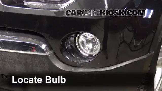 2012 GMC Acadia SLE 3.6L V6 Éclairage Feu antibrouillard (remplacer l'ampoule)